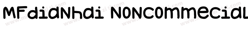 MFdianhai Noncommecial regular字体转换
